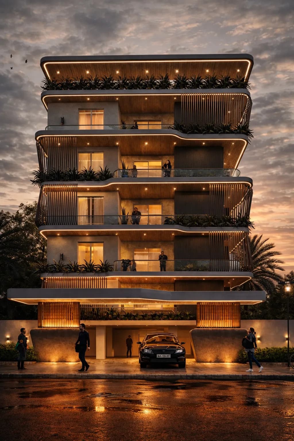 ANANTA evening render